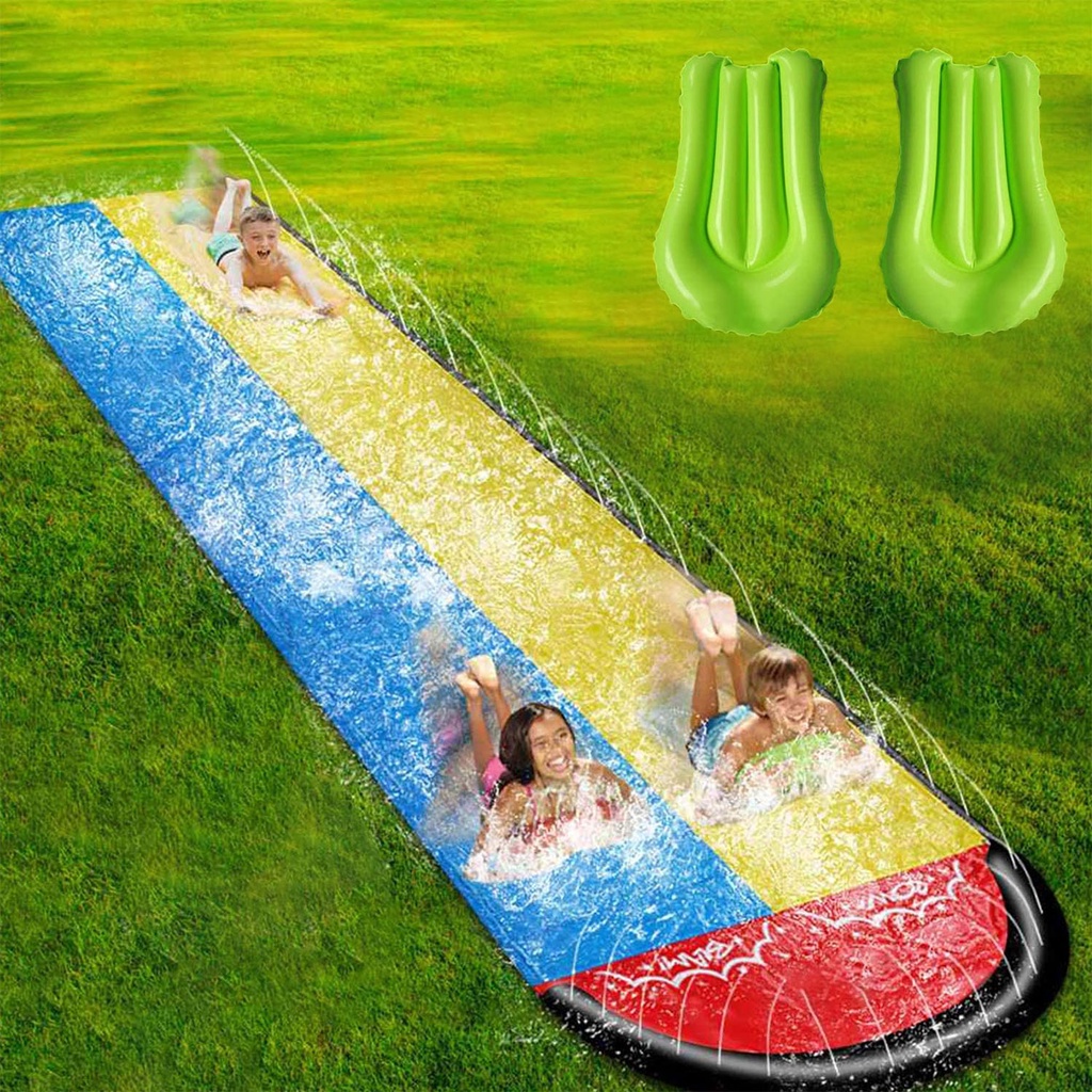 Inflatable Water Slide Mat PVC Single Waterslide Giant Surf Water Slide