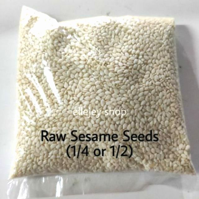 Raw Sesame seeds 250 / 500 grams Shopee Philippines