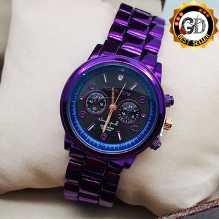 michael kors violet watch