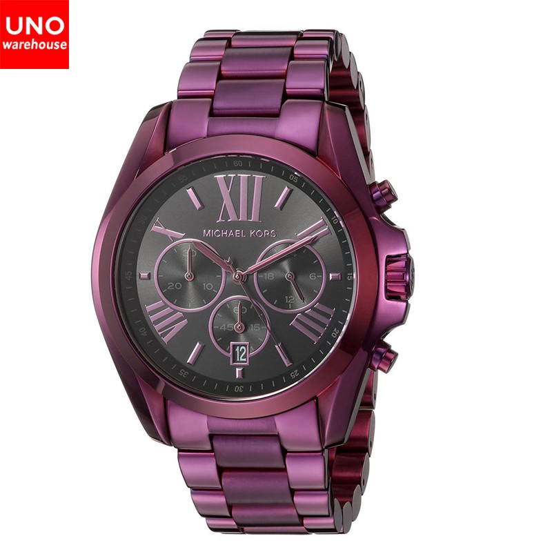 mk plum watch