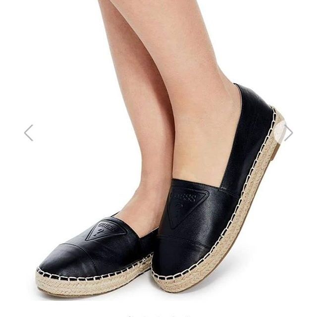 olivia logo espadrilles guess