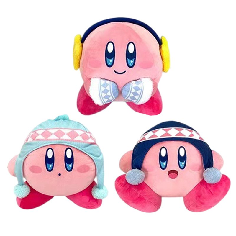 Cartoon Animals Stuffed Winter Stars Kirby Headset Kirby Plush Toys