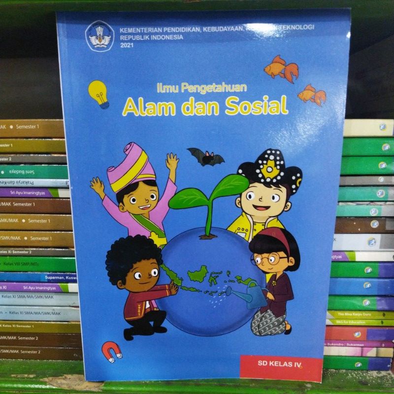 Ipas Book Class 4 SD / MI Merdeka Curriculum Shopee Philippines