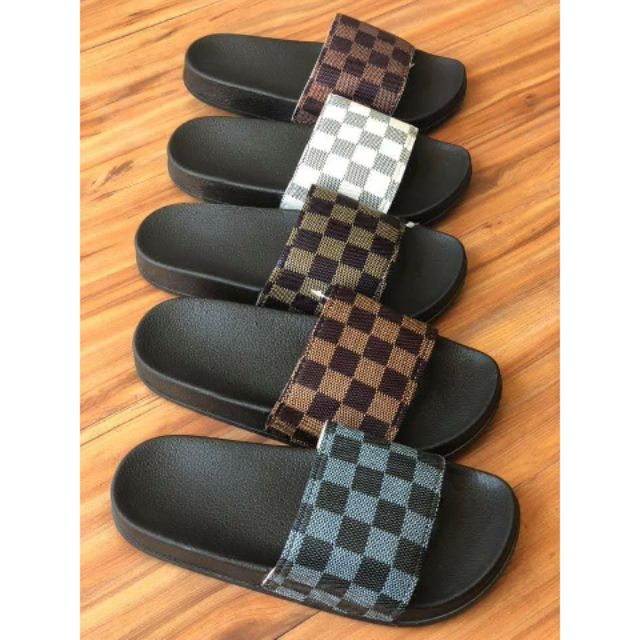 checkered slides