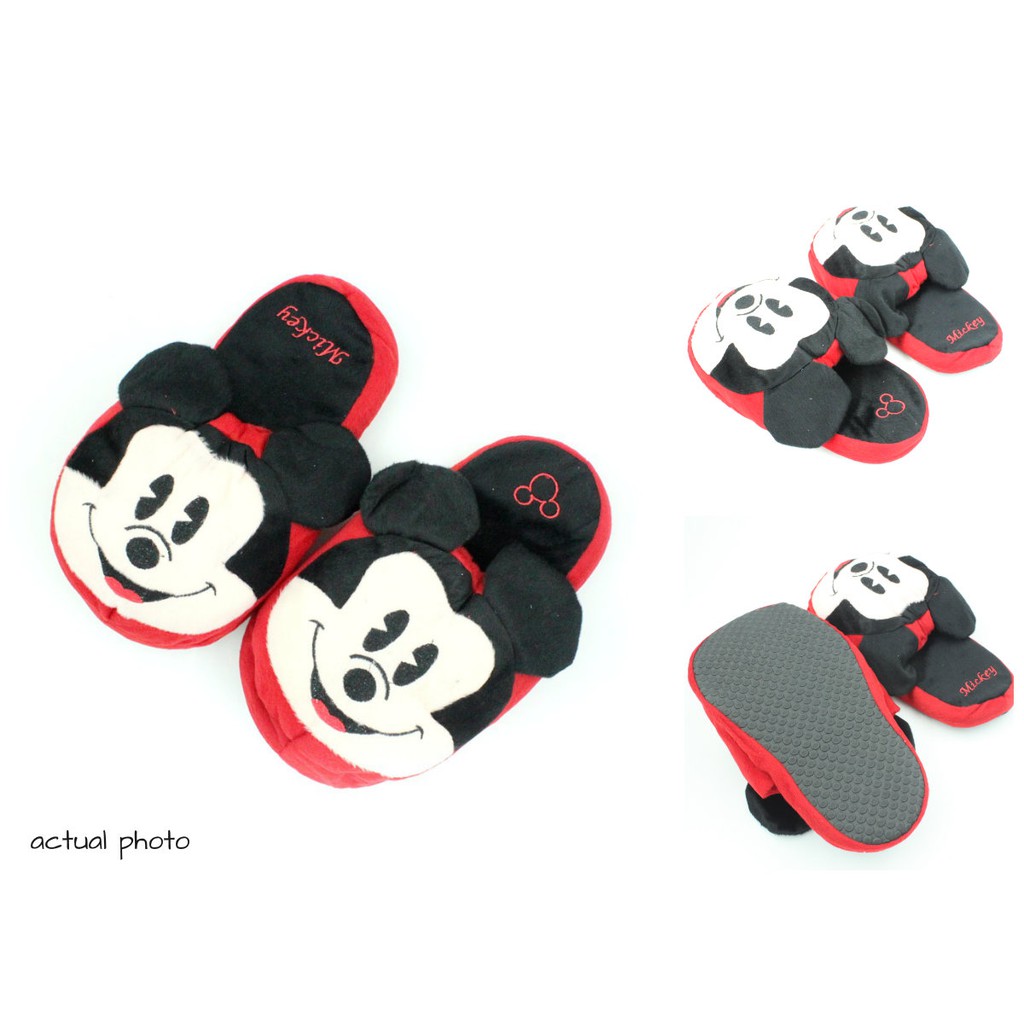 mickey mouse bedroom slippers