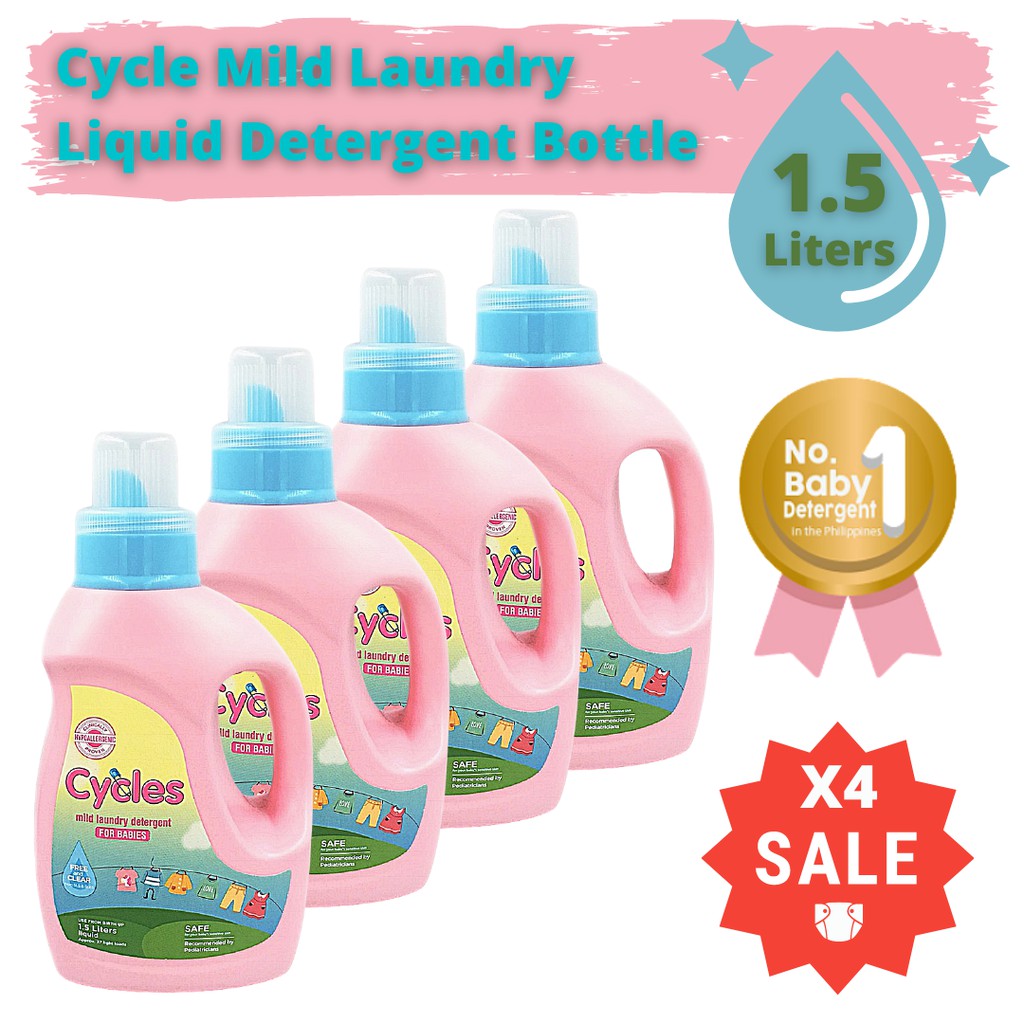 Cycles Mild Laundry Liquid Detergent | Lupon.gov.ph