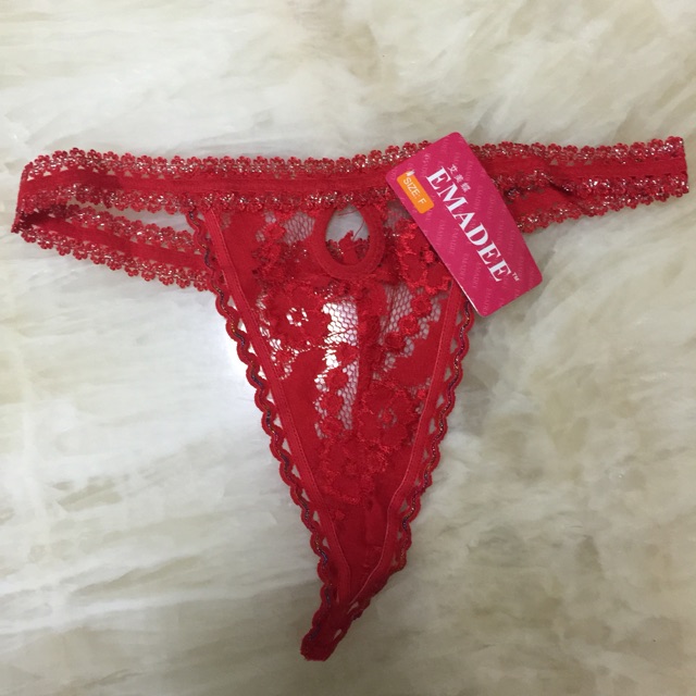 t back lace panty