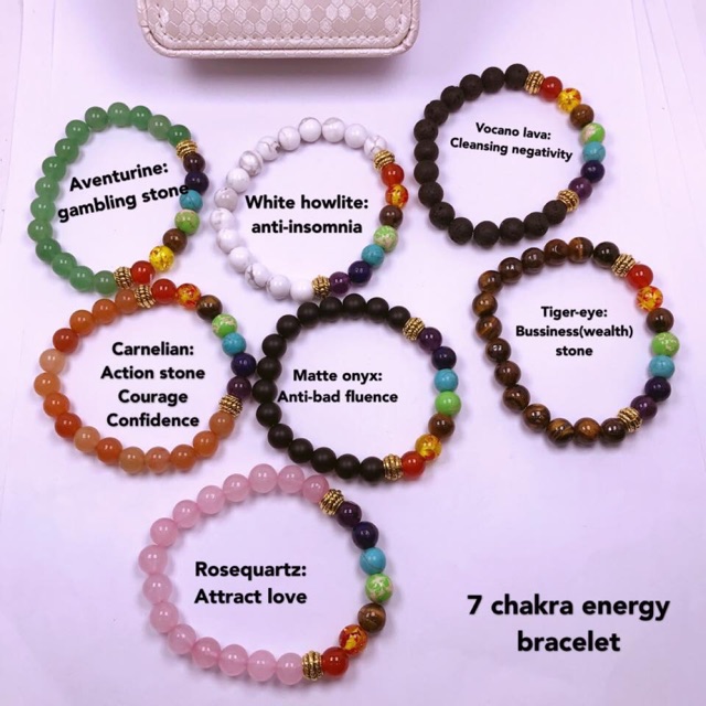 7 Chakra Energy Braceler Shopee Philippines