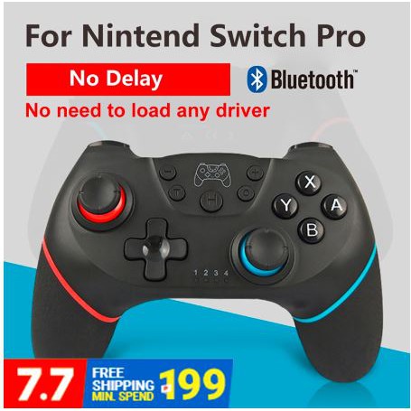 Wireless Bluetooth Pro Controller For Nintendo Switch Pro Controller Usb Con Control Joystick Wired Shopee Philippines