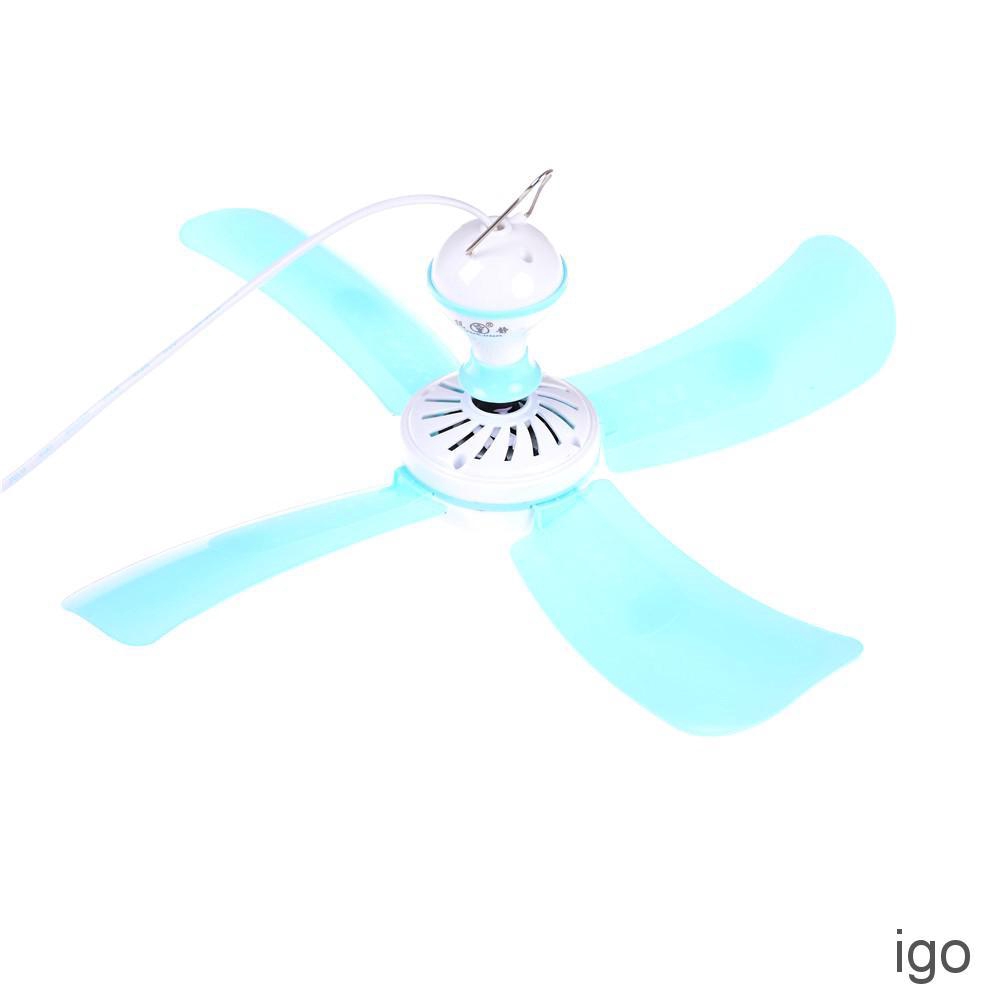 Gon Summer Cool Mosquito Net Electric Fan Portable Silent Ceiling Fans Household