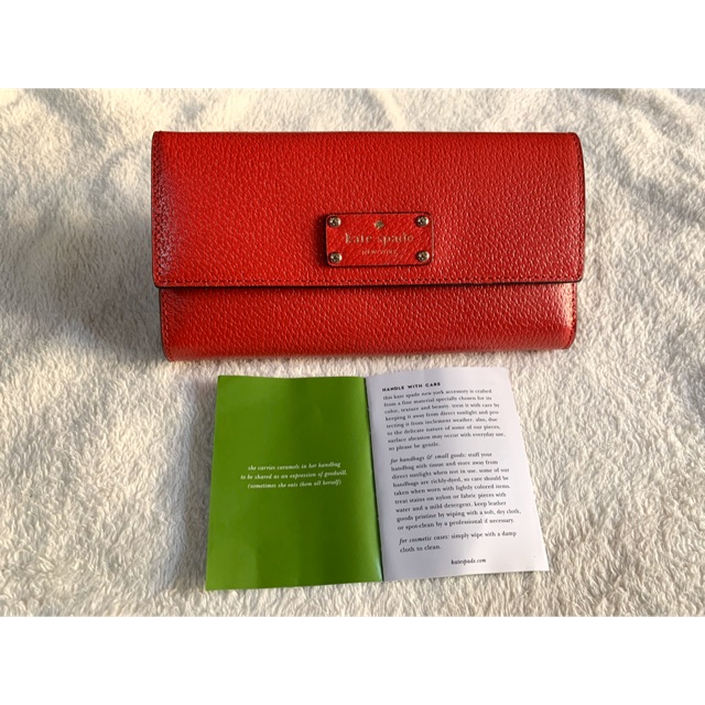 Original Kate Spade Wellesley Wallet (WLRU5119) | Shopee Philippines