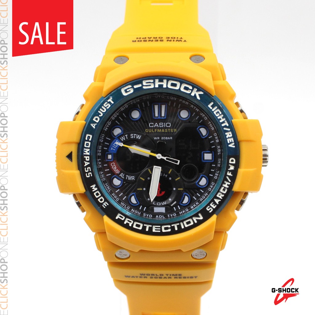 g shock gulfmaster yellow