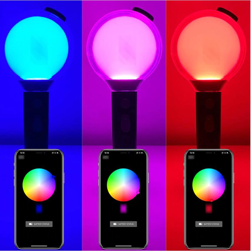 Kpop BTS Bluetooth Official Lightstick Ver.4 Army Bomb ...