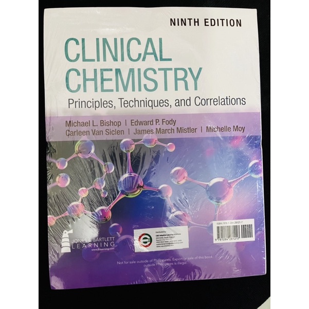 Clinical Chemistry Principle, Techniques, And Correlations Ninth ...