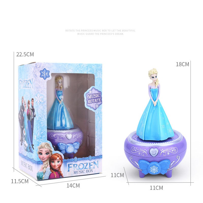Princess Children Remote Control Dance Rotating Light Music Doll Action Figure 