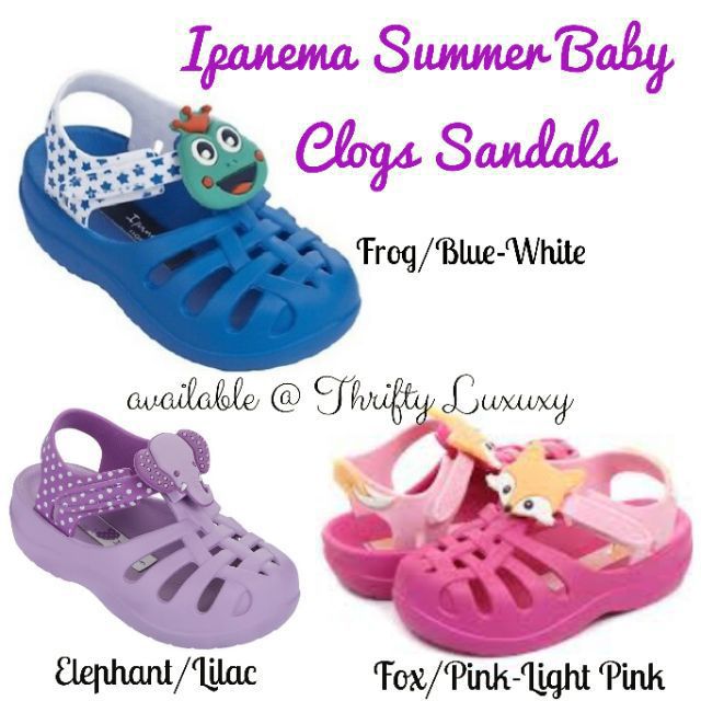 ipanema baby flip flops