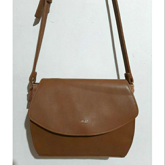 soft leather sling bag