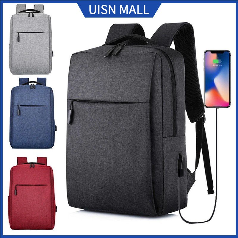 UISN #120 15.6 inch Laptop Usb Backpack Anti Theft Men Backbag Travel ...