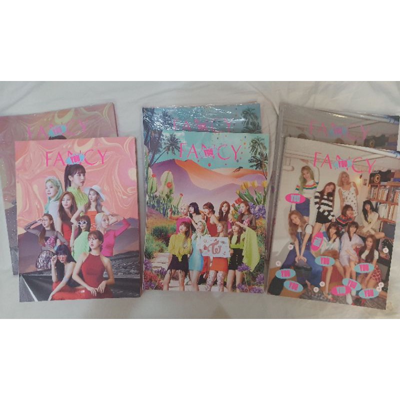 Unsealed Twice Fancy Album Complete Photocards Random Shopee Philippines