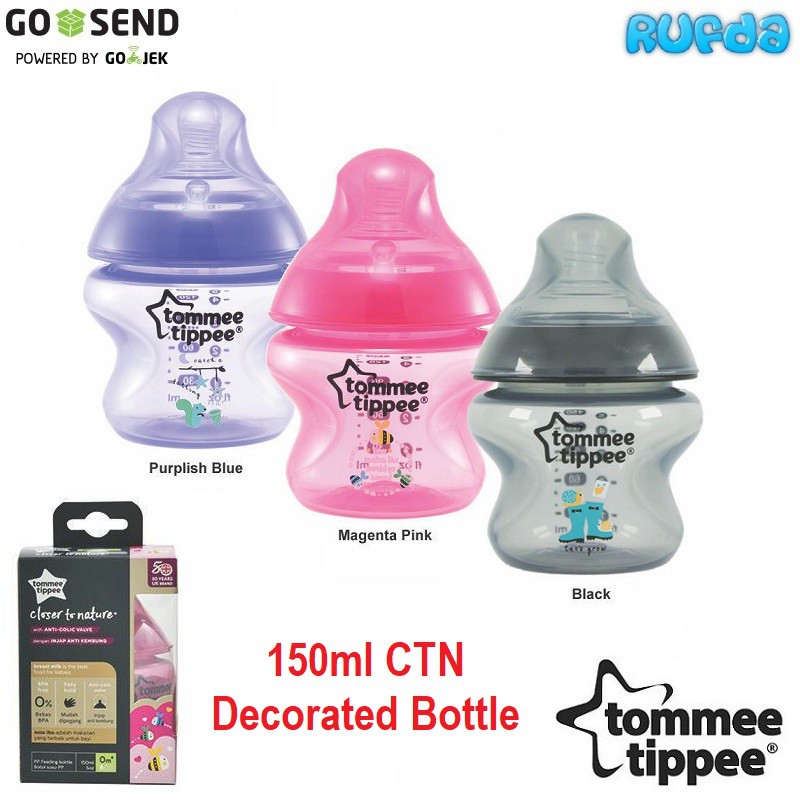 tommee tippee 150ml bottles pink