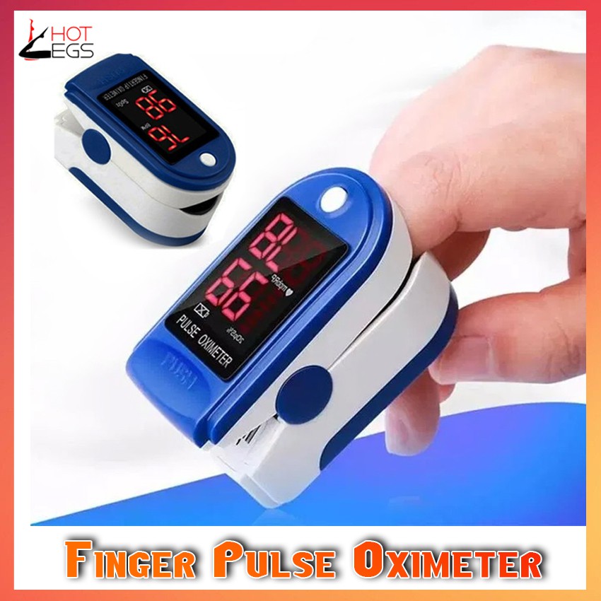 Portable Finger Pulse Oximeter LED Display Digital Finger Oximeter