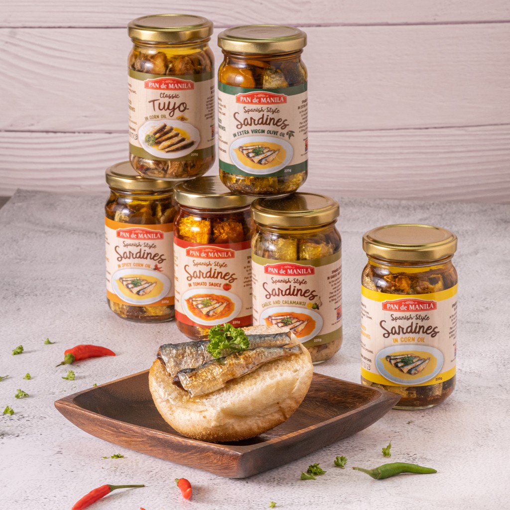 Pan De Manila Gourmet Sardines & Tuyo Shopee Philippines
