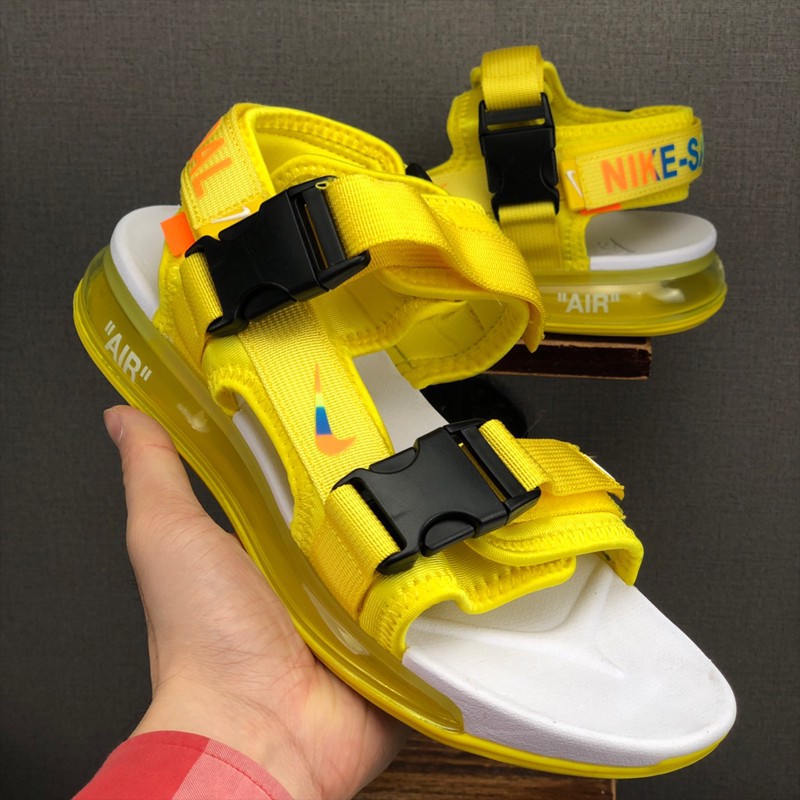 nike yellow sandals
