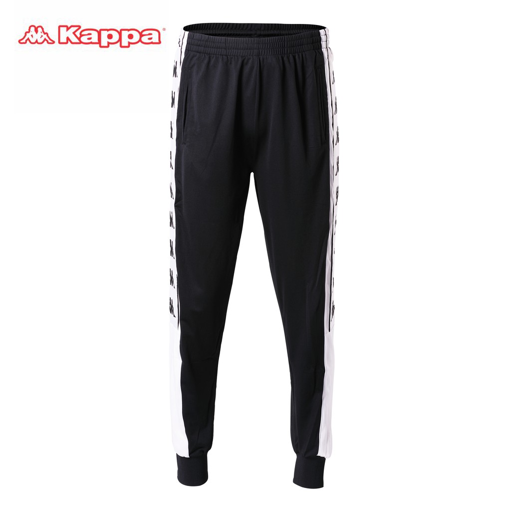 kappa trousers black