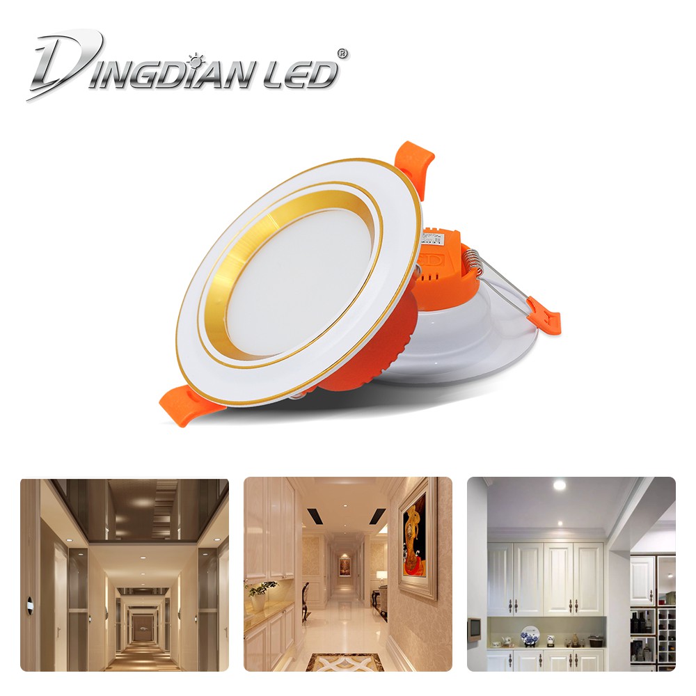 Dingdian Led Led Ceiling Downlight 220v 5w Led Pin Light For Room Recessed Downlight 3 Colors Changed Spotlight For Room Shopee Philippines