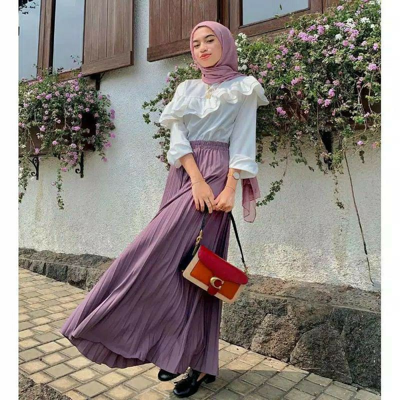 Premium GRADE A Skirt | Viral LILAC | Shopee Philippines