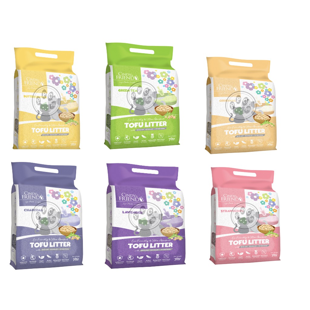 Cindy and Friends Tofu Cat Litter 7l Shopee Philippines