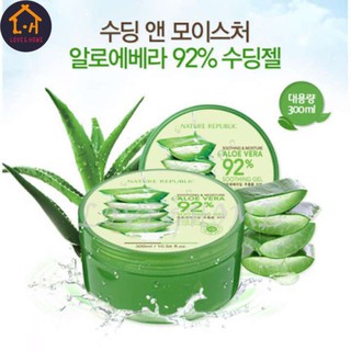 （ Buy 1 Take 1 ）LOVE&HOME Nature Republic Aloe Vera 92% SoothingGel, 300ml #3