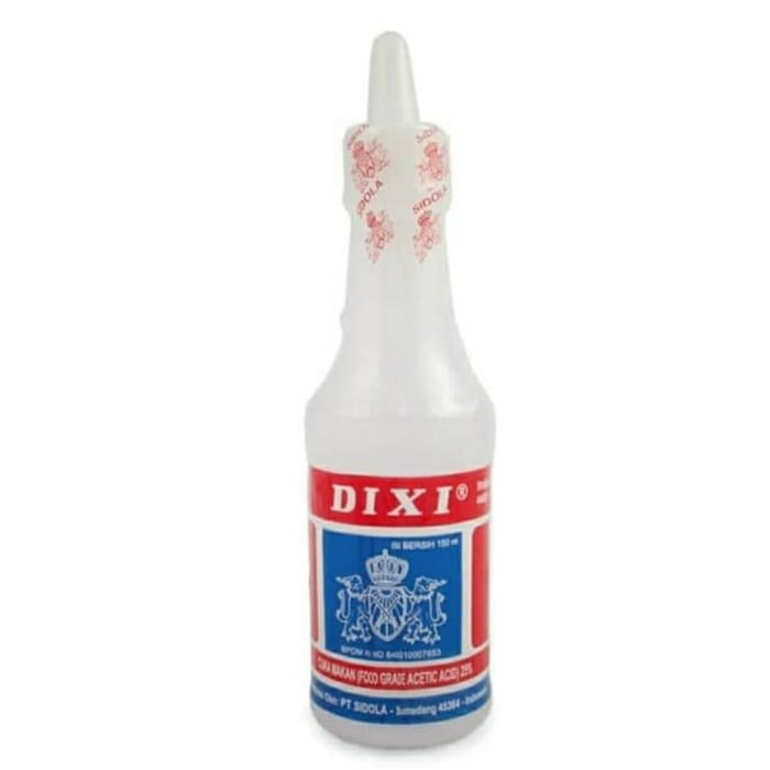 Dixi Vinegar Cookware Halal Vinegar White Dixi White Vinegar Dixi 100ml