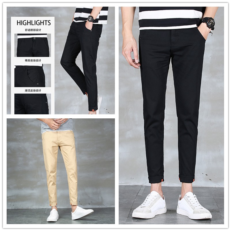 black khaki pants mens