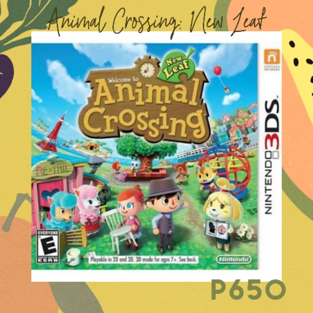 animal crossing new leaf cartridge