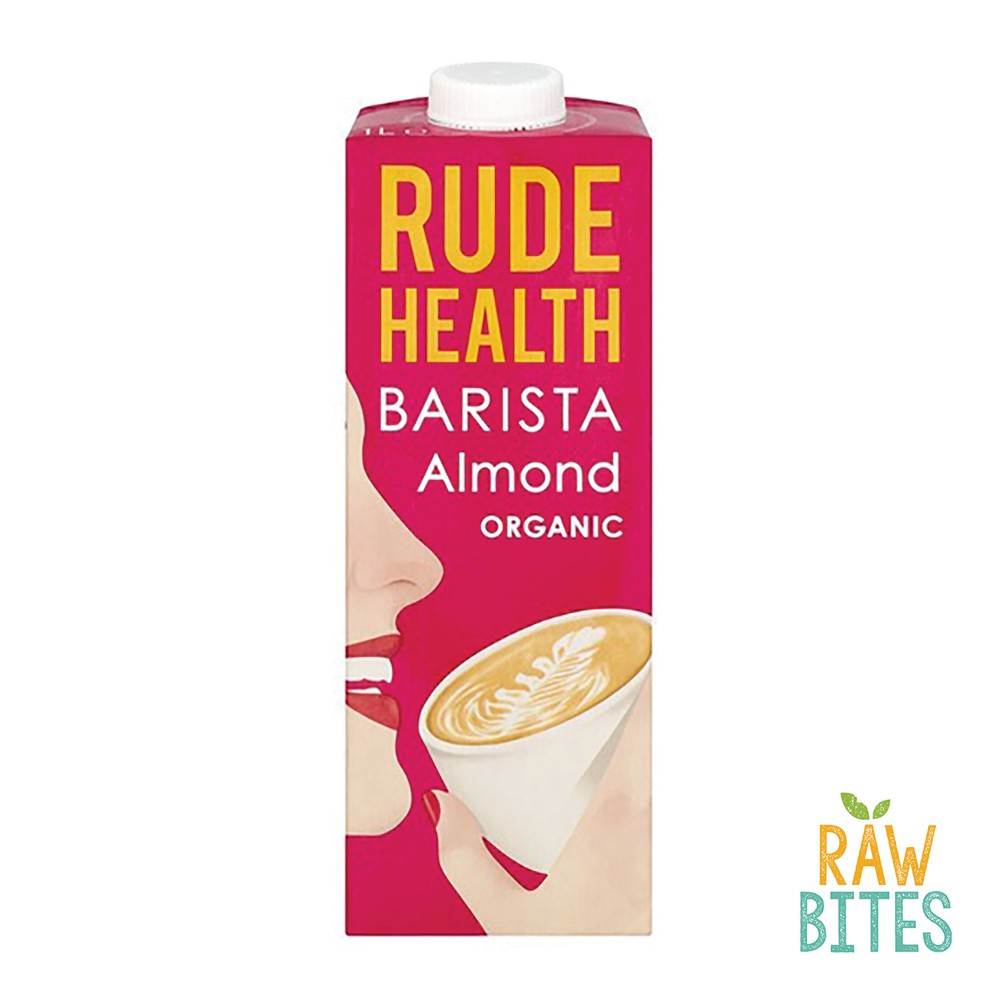 Rude Health Barista Almond Milk 1L Vegan, Glutenfree, Dairyfree