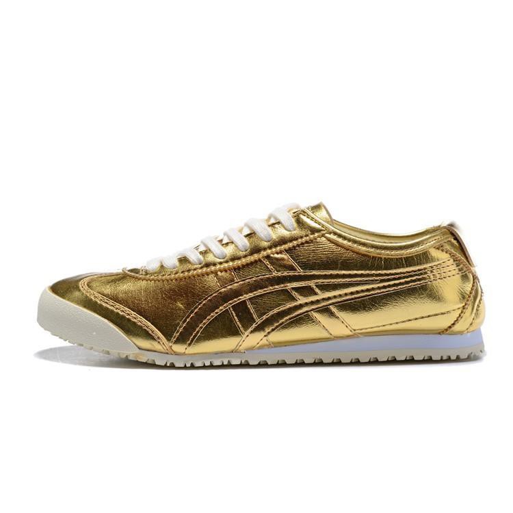 onitsuka tiger shoes gold