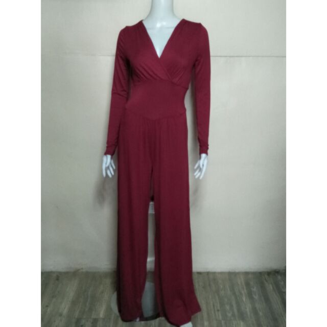 venus red jumpsuit