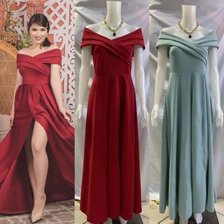 Formal Cassandra Long Gown with Slit