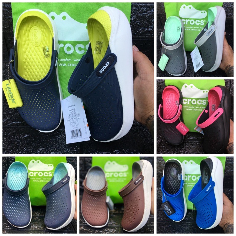Crocs Literide Clogs New Color Way Shopee Philippines