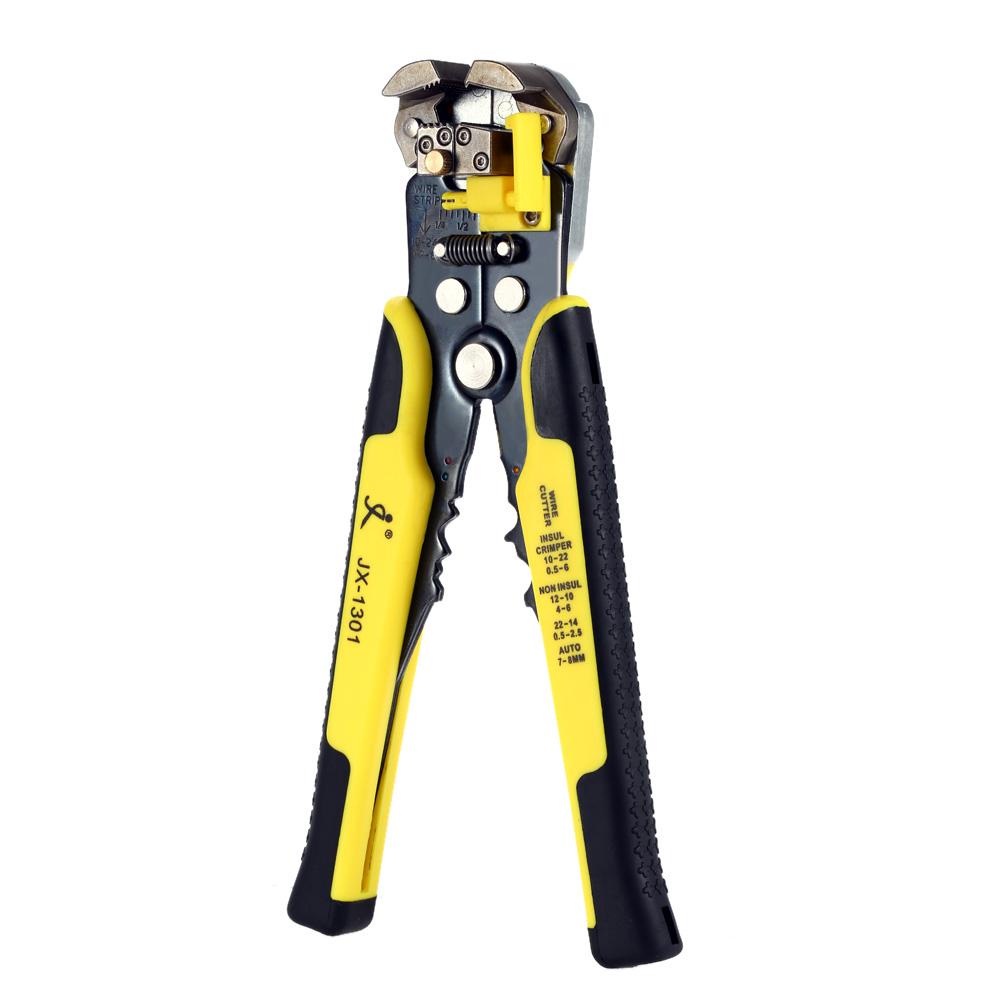 JX-1301 Cable Wire Stripper Cutter Pliers Crimping automatic ...