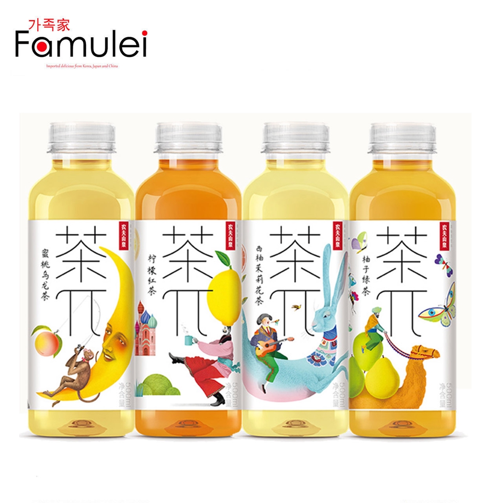 Nongfu Spring Rose Lychee Olong Peach Tea Drinks 500ml Shopee Philippines