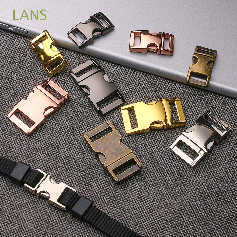 LANS 1pc Paracord Bracelet Metal Curved Side Release Buckles Shopee