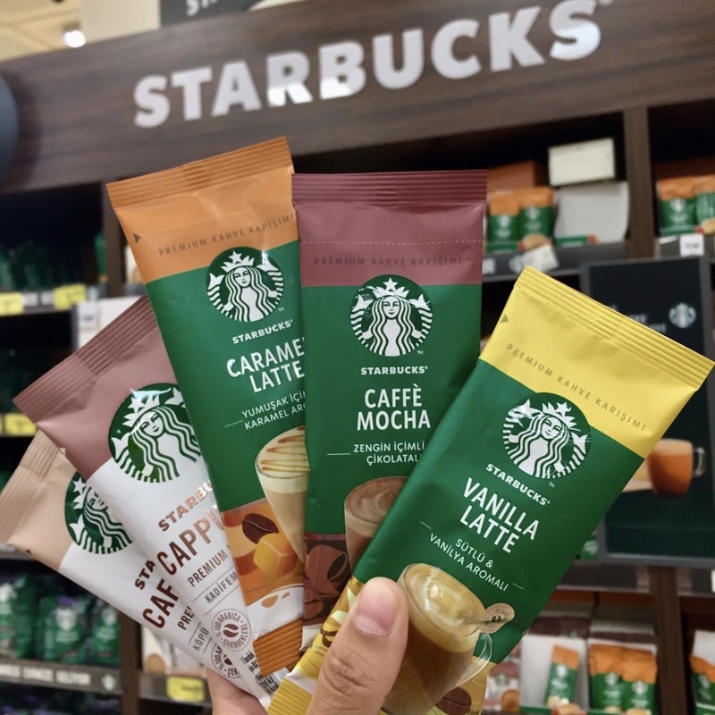 Sachet Coffee // Instant Starbucks Coffee // Turkey Coffee // Instant