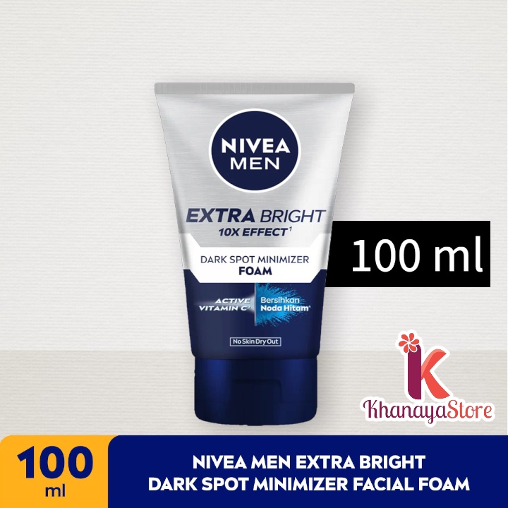 Nivea Men Extra Bright 100ml Nivea Men Extra White Bright Dark Spot ...