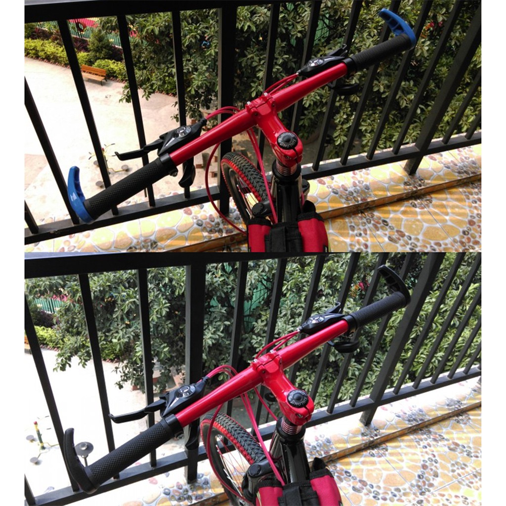 red mountain bike handlebars