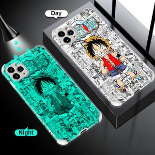 One Piece Luffy Anime Case For Iphone 11 Luminous Soft Tpu Casing For Iphone 13 Iphone 11 Pro Max Iphone 12 12 Pro Max Iphone 7 Plus 8 Plus Naruto Sasuke One