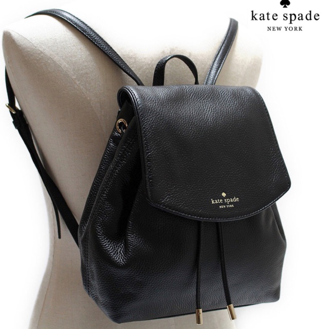 kate spade small black backpack