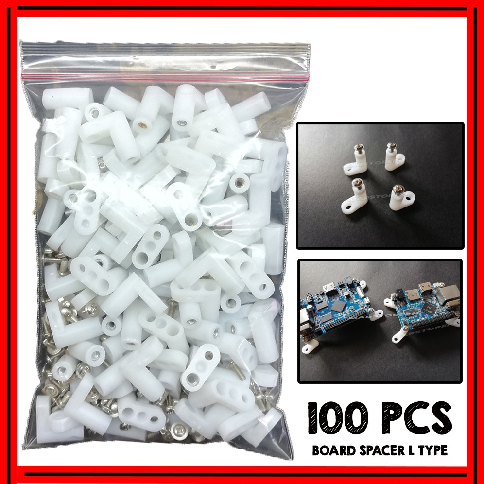 25/50/100pcs Plastic Nylon M3 Hex Column Standoff Support Spacer Screw Nut 