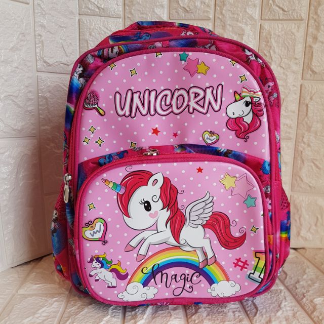 unicorn barbie backpack